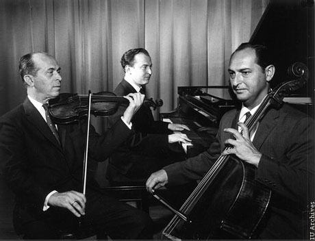 O Beaux Arts em 1960: ainda com Daniel Guilet ao violino. Depois entraria Isidore Cohen em seu lugar
