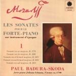 Paul Badura-Skoda - Mozart- Sonates pour la pianoforte, K 279, K 280, K 281, K 282, K 283