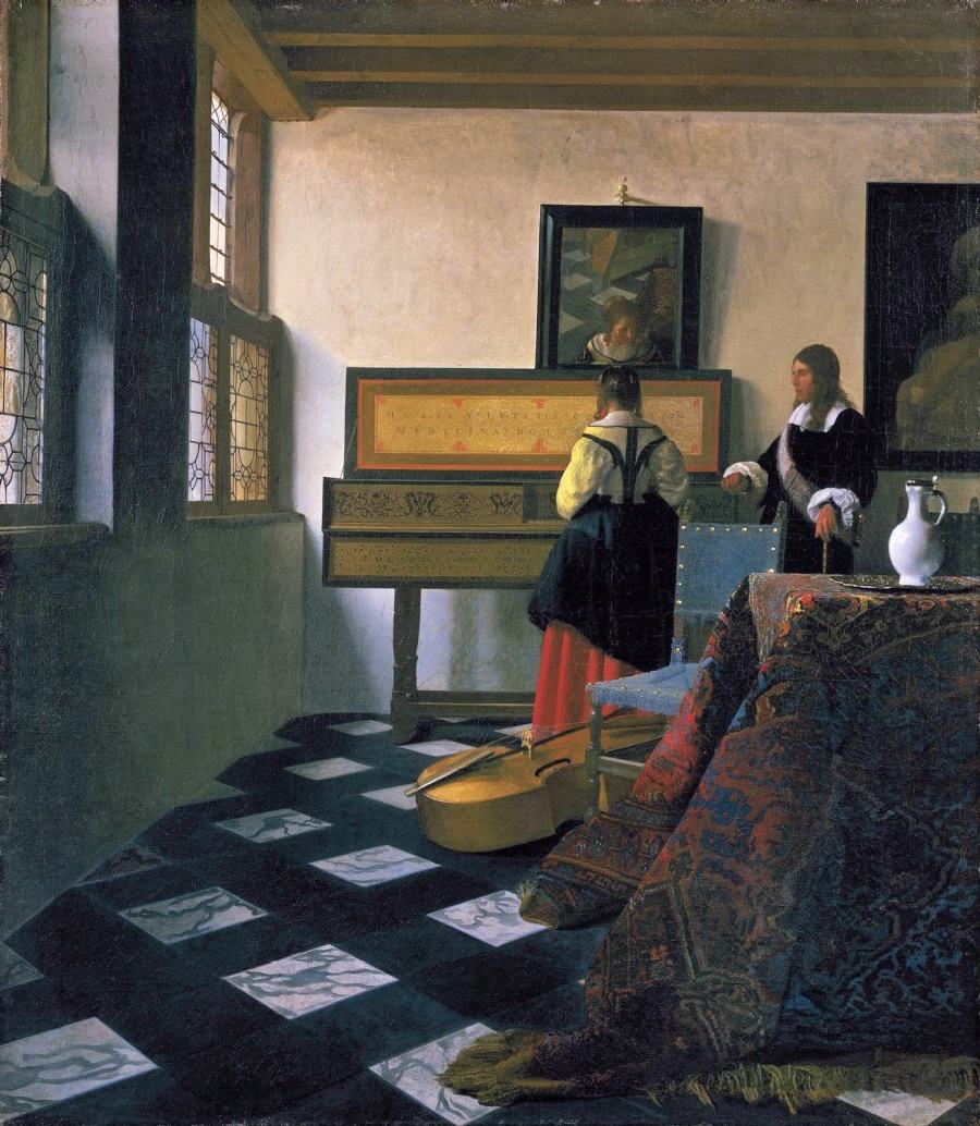Vermeer: A Lição de Música