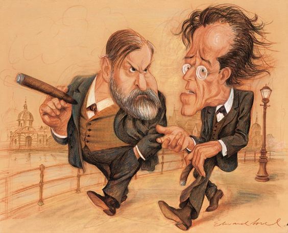 Freud and Mahler, de Edward Sorel