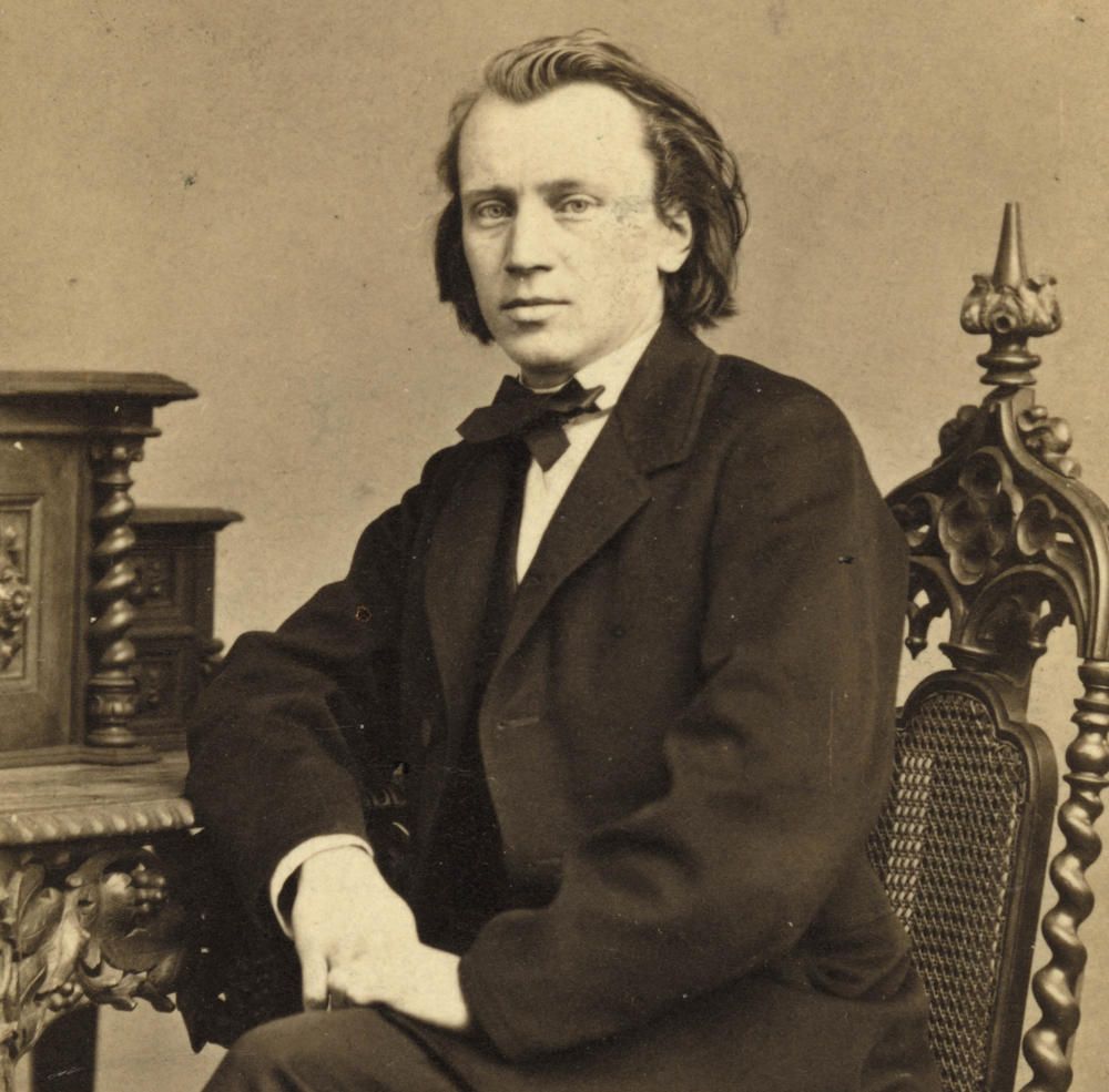 O jovem Brahms.