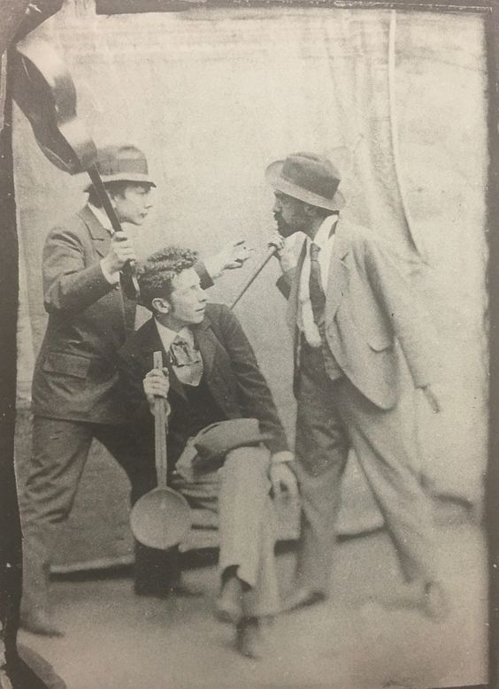 Béla Bartók, Ernst von Dohnányi e Zoltan Kodály em momento de alegria 