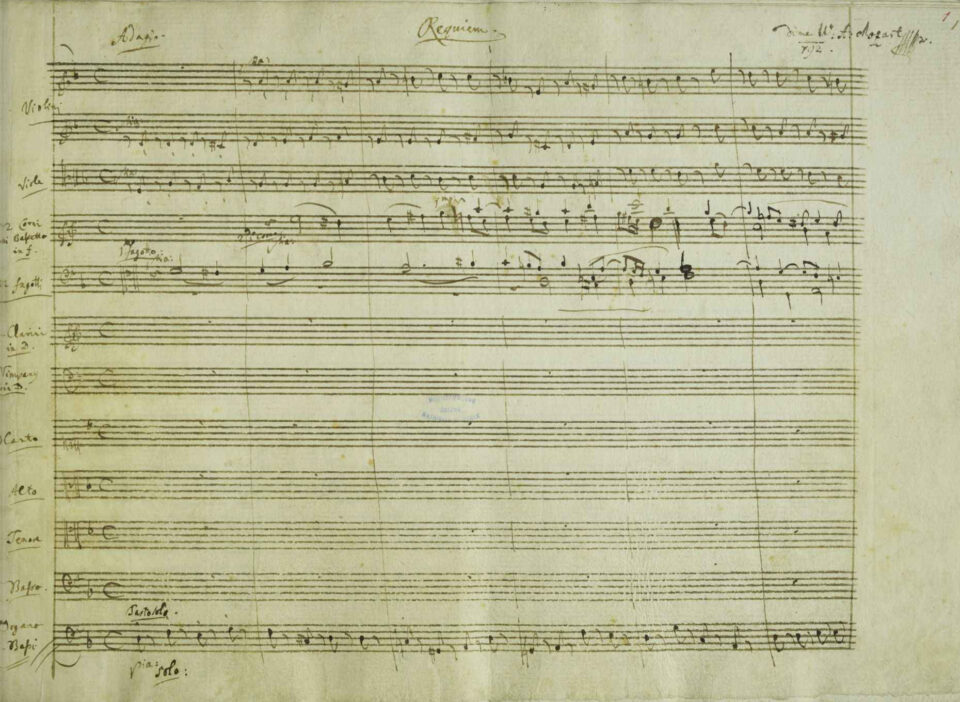 Wolfgang Amadeus Mozart (1756-1791): Requiem K. 626 (Böhm, WP)