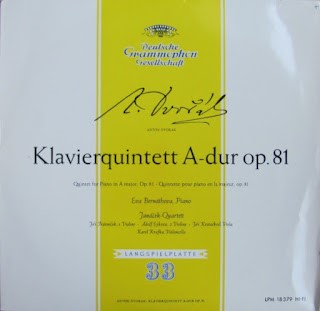 Antonín Dvořák (1841-1904): Quinteto para piano em lá maior, Op.81 (Bernáthova, Quarteto Janácek)