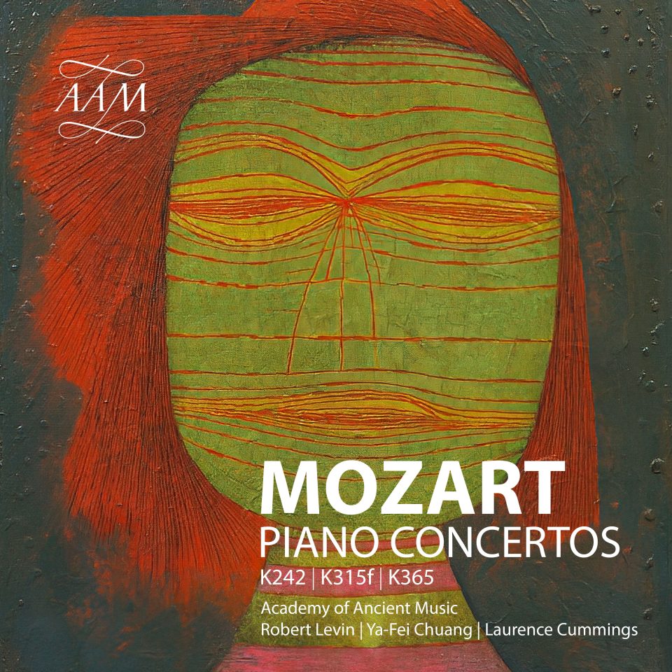 Wolfgang Amadeus Mozart (1756-1791): Concertos para Piano K. 242, K. 365 e K. 315f – AAM, Robert Levin,  Ya-Fei Chuang